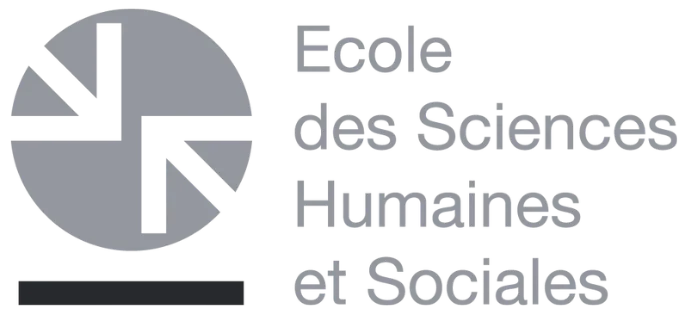 logo ecole des sciences humaines et sociales b&n